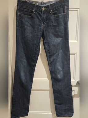 GAP Straight Leg Jeans - Dark Blue Denim